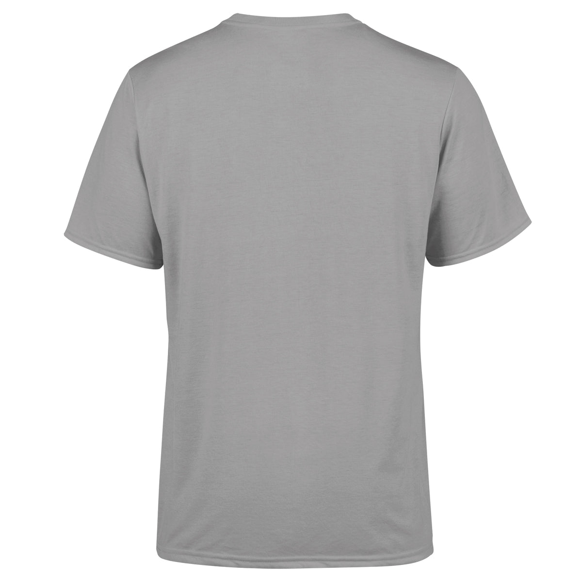 Back view of American Print On Demand Don't Quit 2 unisex triblend sustainable t-shirt showing printed design