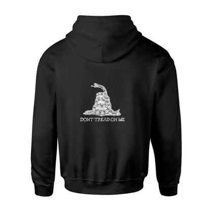 Unisex Biblend Hoodie by American Print On Demand, back view showing the hoodie’s design and comfortable fit.