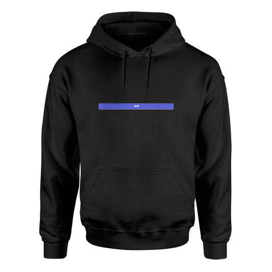 Unisex Biblend Hoodie by American Print On Demand featuring a front view with a minimalist design and soft fabric texture.