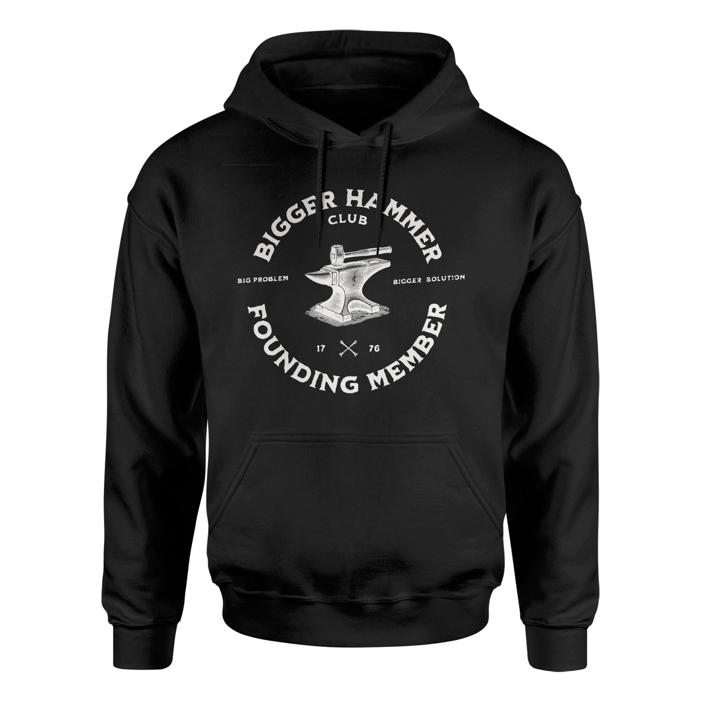 Unisex Biblend Hoodie by American Print On Demand featuring a front mockup with a casual fit and bold design.