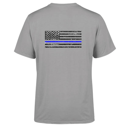Unisex USA-made jersey by American Print On Demand, shown from the back with a clean design and comfortable fit.