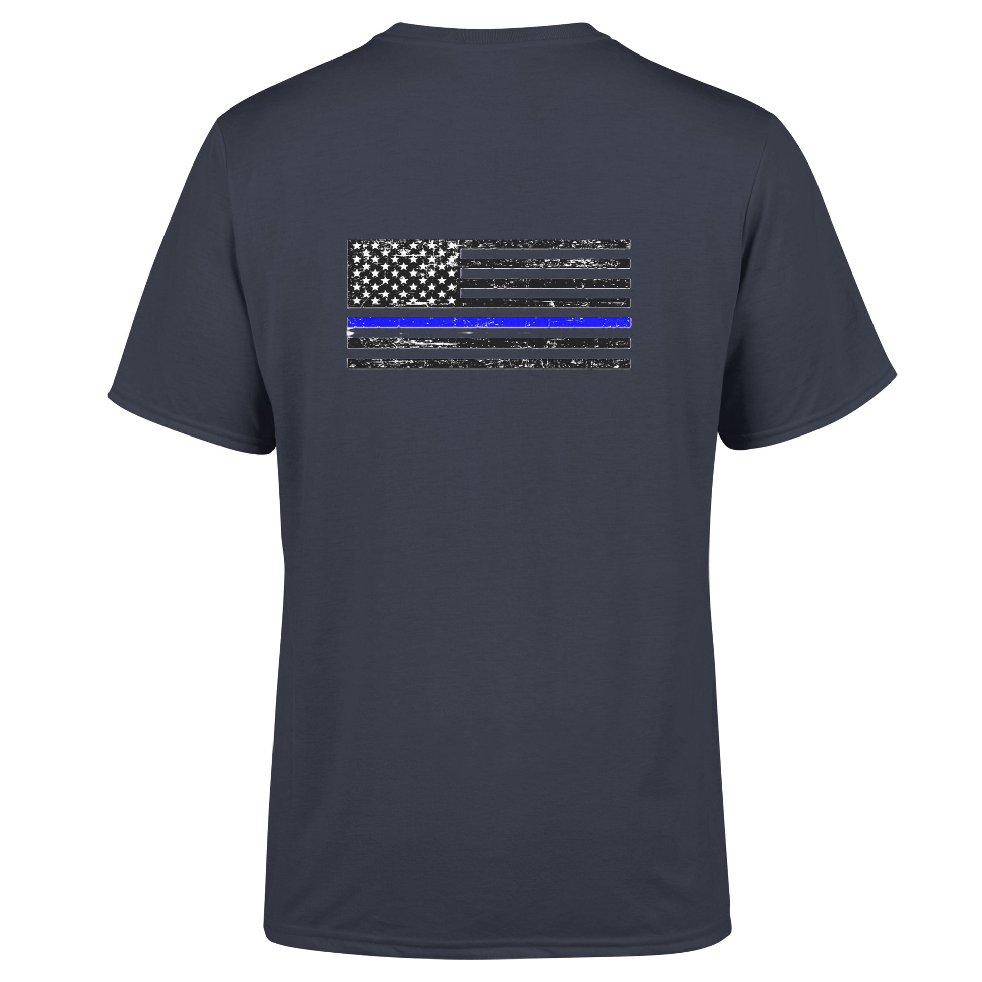 Unisex USA-made jersey shirt with American Print On Demand branding, showing the back view with logo and design details.