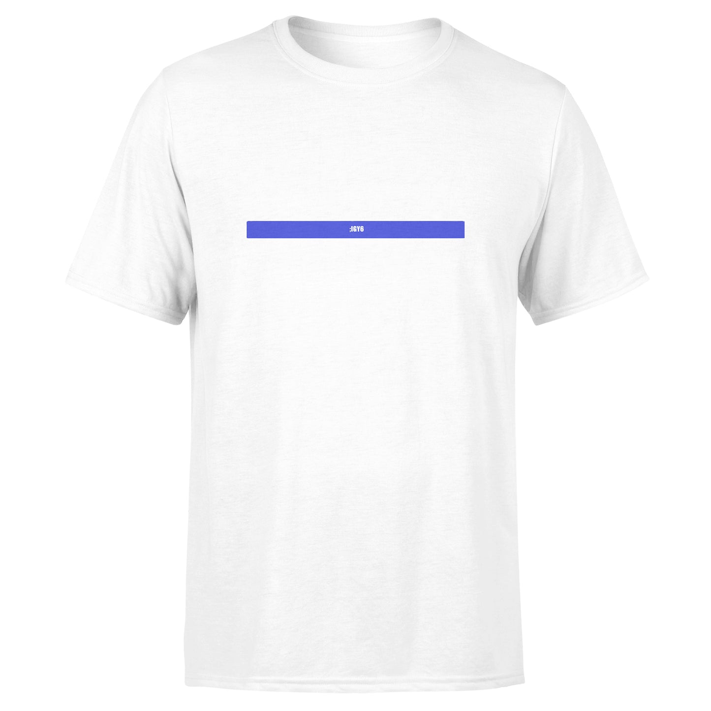 Unisex USA-made TBL 1 jersey by American Print On Demand, front view showing white fabric and jersey details.