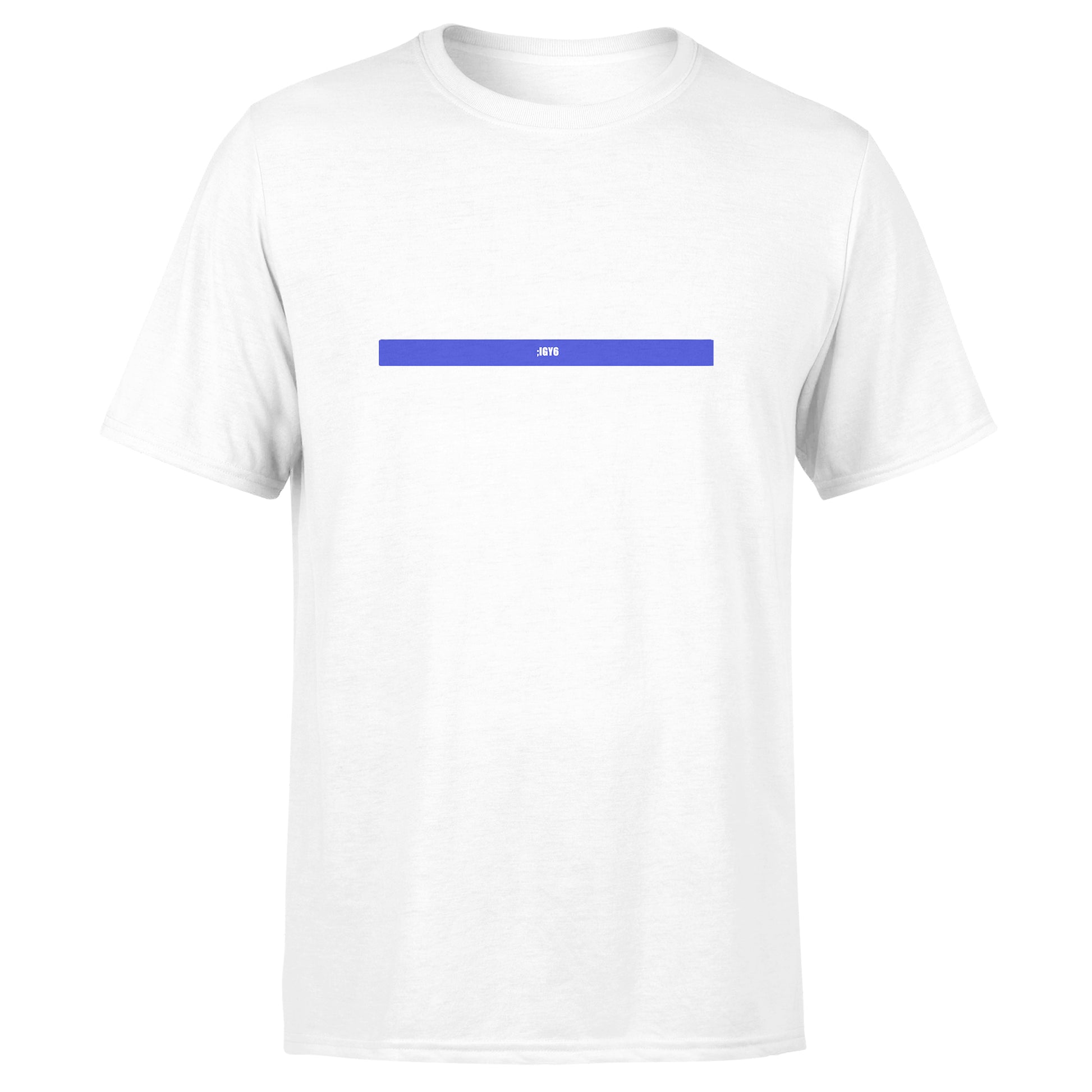 Unisex USA-made TBL 1 jersey by American Print On Demand, front view showing white fabric and jersey details.