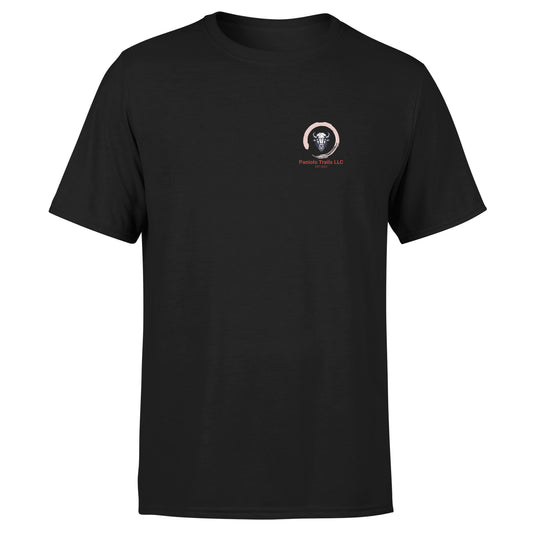 Unisex Americana 4 Triblend Tee by American Print On Demand, front view showcasing sustainable, soft fabric and classic design.